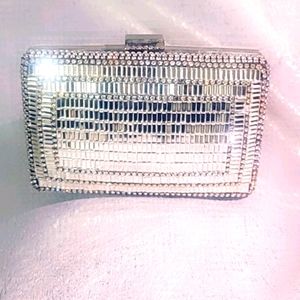 Shiny Sliver clutch